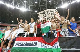Englezii, șocați în Ungaria! 30.000 de copii au huiduit protestul antirasism pe Puskas Arena