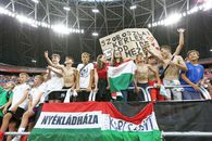 Englezii, șocați în Ungaria! 30.000 de copii au huiduit protestul antirasism pe Puskas Arena