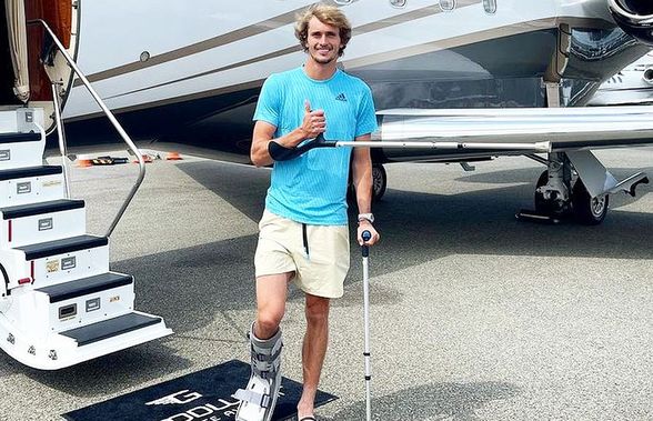 Verdict: ruptură de ligamente! Veste cruntă pentru Zverev după accidentarea de la Roland Garros
