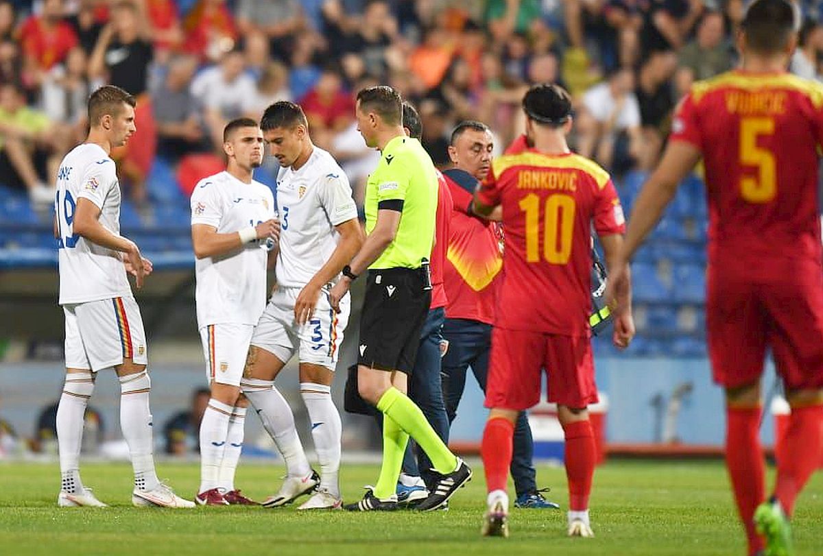 Un „tricolor” iese din schemă după Muntenegru - România