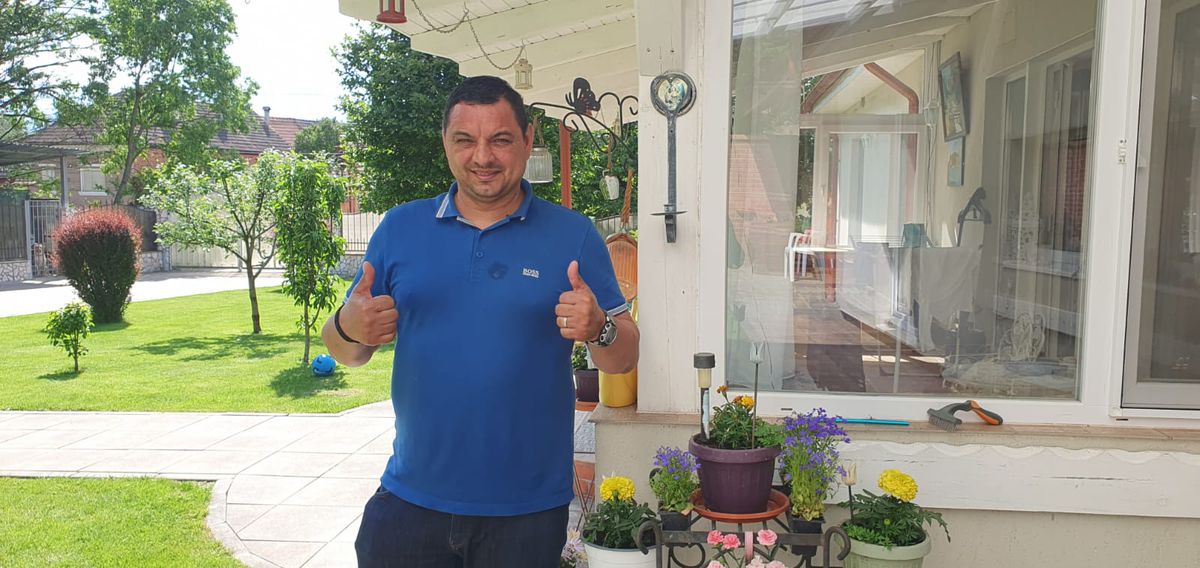 Badea „Găniță" » Ionel Ganea s-a retras în apropiere de Făgăraș și și-a ridicat o fermă. Are găini și oi de rasă