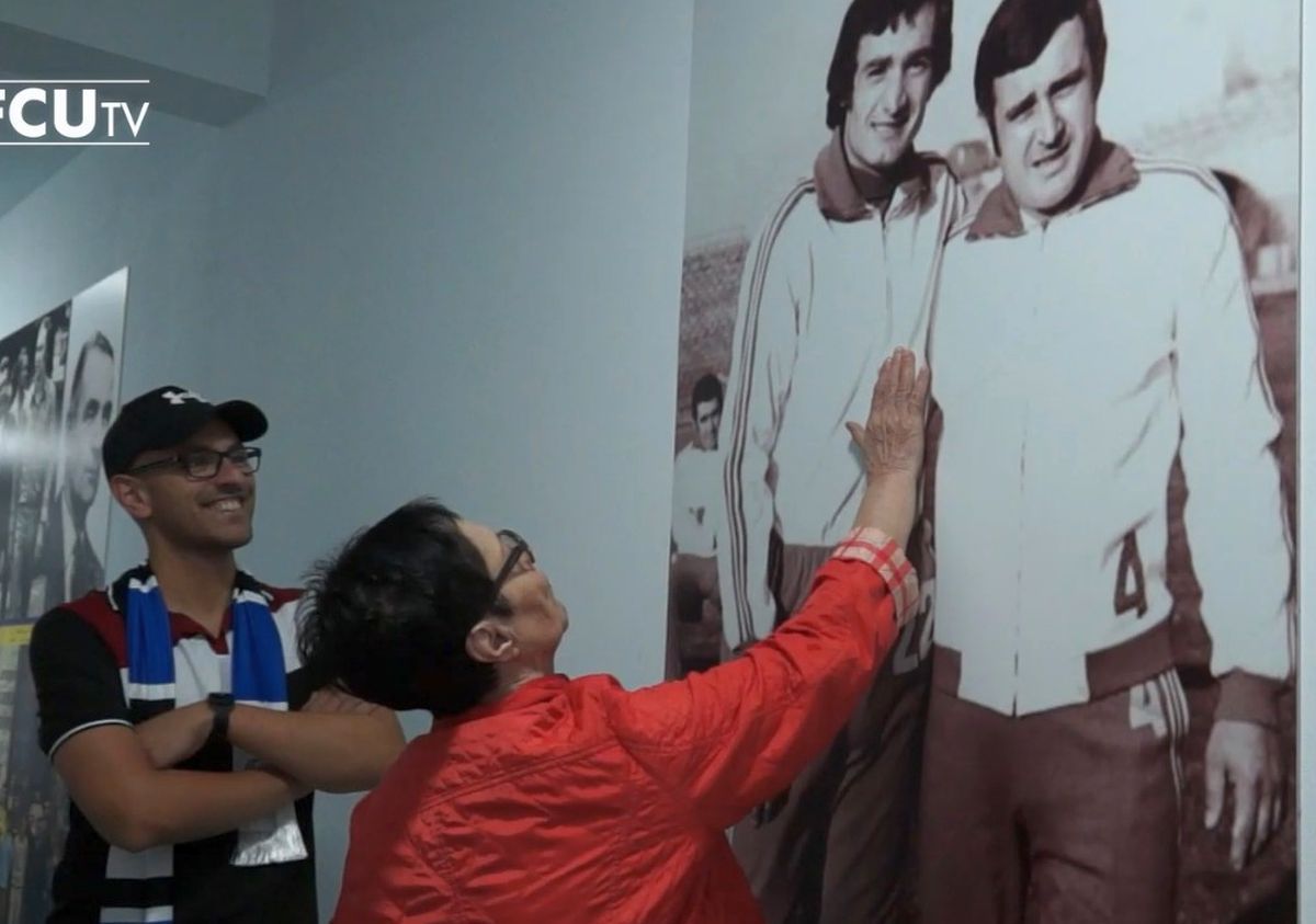 Momente emoționante cu văduva lui Petre Deselnicu, legendarul fotbalist al Craiovei » „Puiul meu, iubirea mea!”