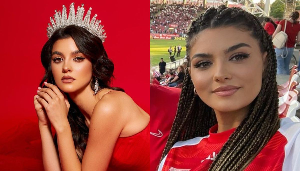 Miss Universe România 2020 e îndrăgostită de fotbal » Cum a apărut la barajul de menținere/promovare în Liga 1