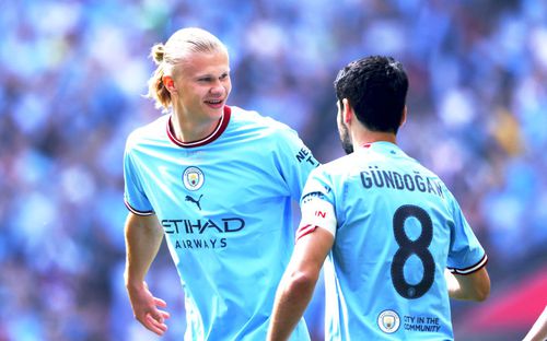 Erling Haaland în tricoul lui Manchester City, foto: Imago