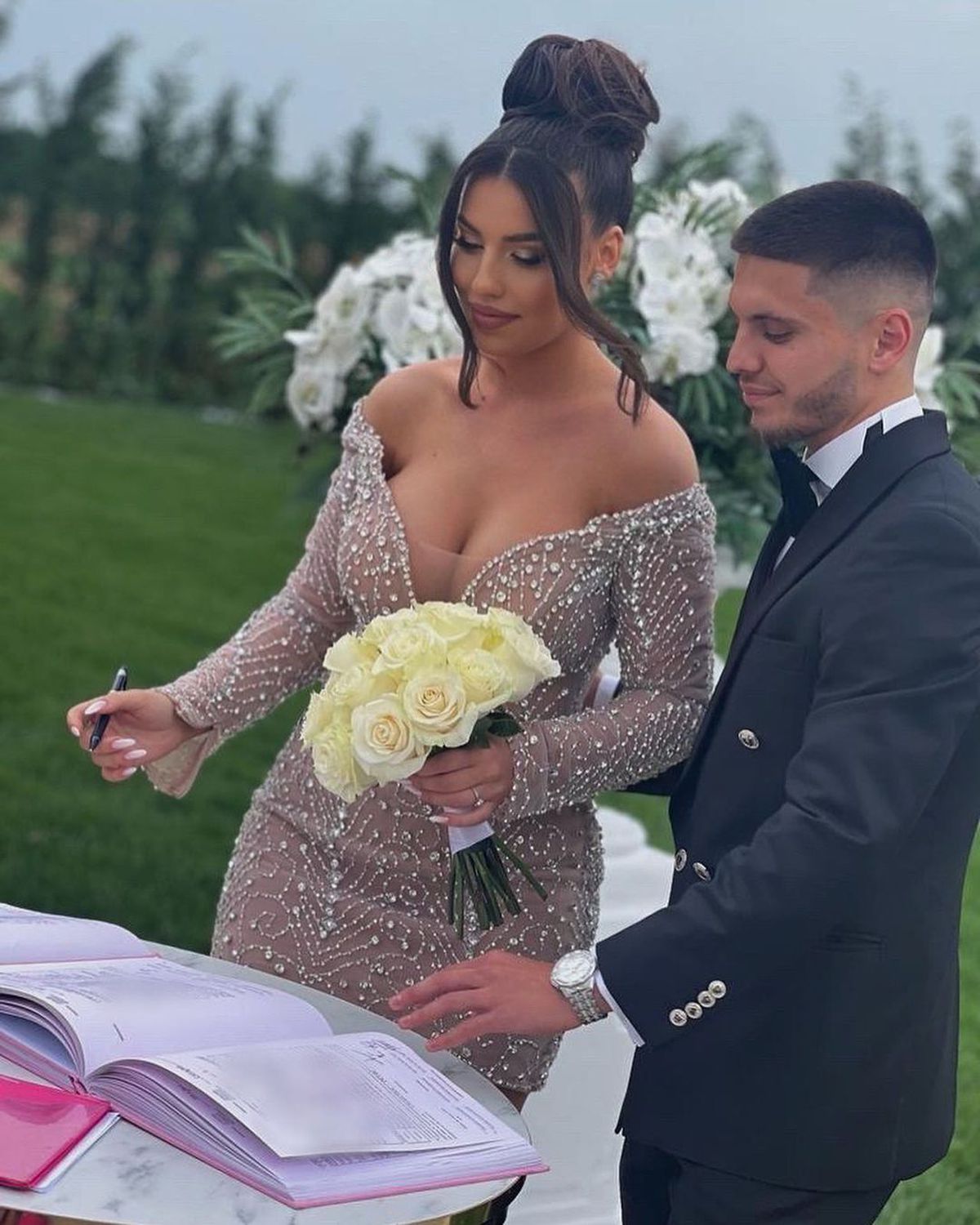 Ionuț Gheorghe s-a căsătorit cu iubita sa, Alexandra