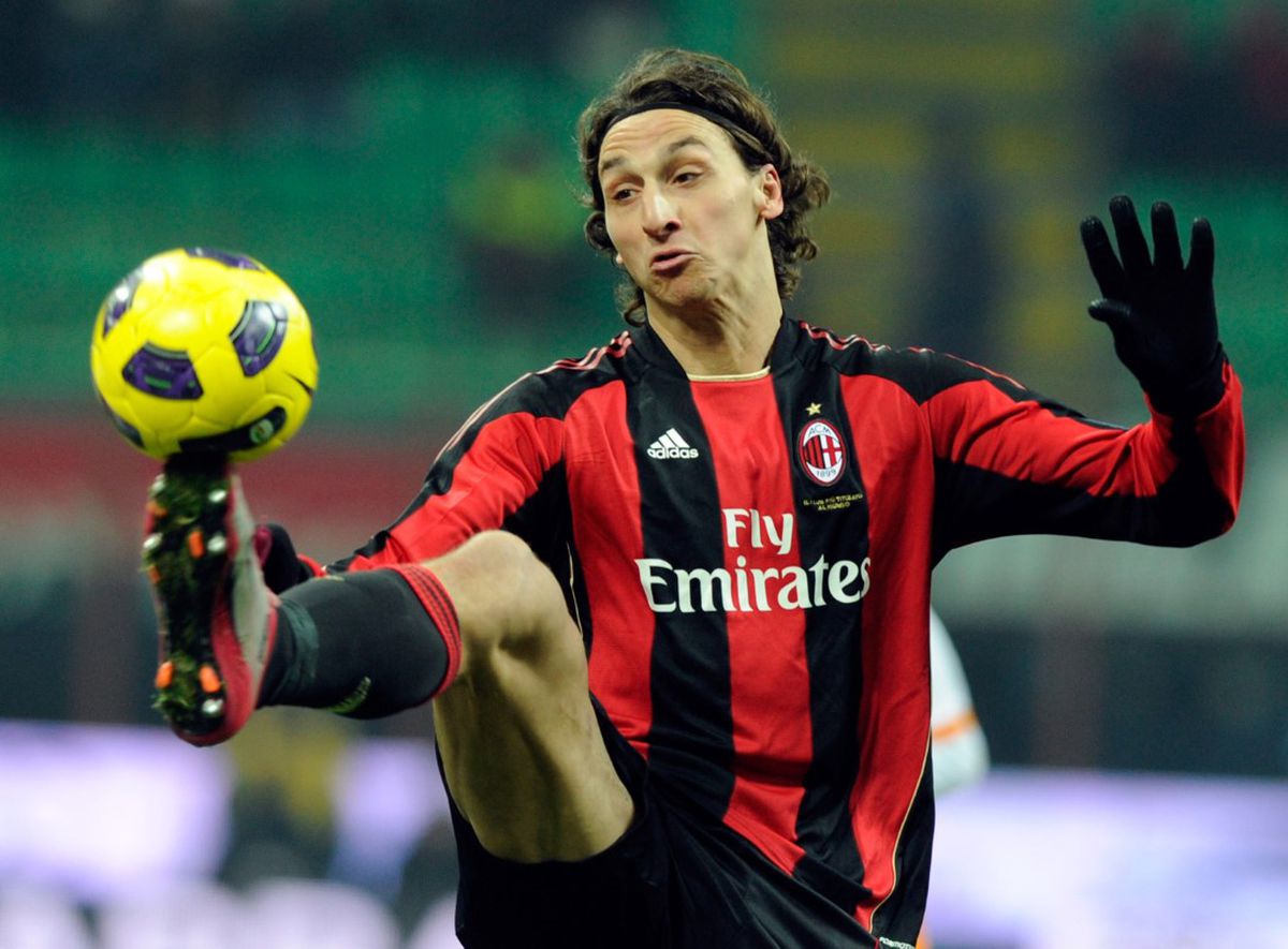 Imagini spectaculoase cu Zlatan Ibrahimovic