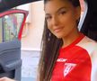 Miss Universe România 2020 e îndrăgostită de fotbal » Cum a apărut la barajul de menținere/promovare în Liga 1