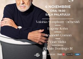 Legendarul tenor Placido Domingo a anunțat invitații speciali pentru cele douǎ concerte din luna noiembrie din România