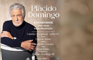 Legendarul tenor Placido Domingo a anunțat invitații speciali pentru cele douǎ concerte din luna noiembrie din România