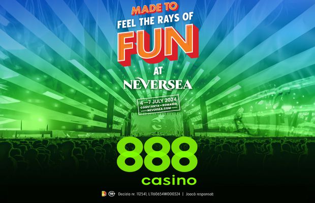 888casino.ro continuă să susțină divertismentul autohton în calitate de sponsor oficial al festivalului NeverSea 2024