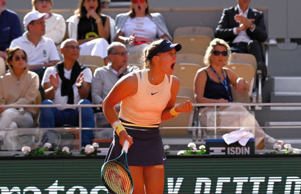 Surpriză imensă la Roland Garros! A învins-o pe Sabalenka și s-a calificat în semifinale la doar 17 ani