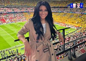 Corina Caragea, abordată de un superstar la finala Champions League » Replica fotbalistului a șocat-o: „Poftim? Am crezut că nu văd și nu aud bine!”