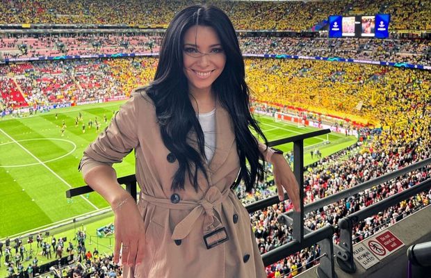 Corina Caragea, abordată de un superstar la finala Champions League » Replica fotbalistului a șocat-o: „Poftim? Am crezut că nu văd și nu aud bine!”