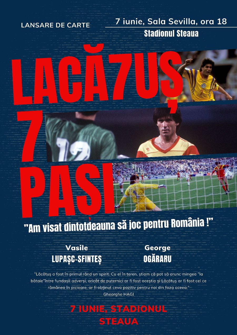 „Lăcă7uș în 7 pași” apare în ziua meciului cu Liechtenstein