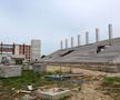 Stadiul lucrărilor la stadionul „Eroii Timișoarei” / FOTO: Cristi Preda (Gazeta Sporturilor)