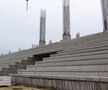 Stadiul lucrărilor la stadionul „Eroii Timișoarei” / FOTO: Cristi Preda (Gazeta Sporturilor)