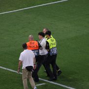 Incidente la finalul meciului Spania - Franța din Liga Națiunilor. Foto: Ionuț Iordache (GSP.RO)