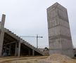 Stadiul lucrărilor la stadionul „Eroii Timișoarei” / FOTO: Cristi Preda (Gazeta Sporturilor)