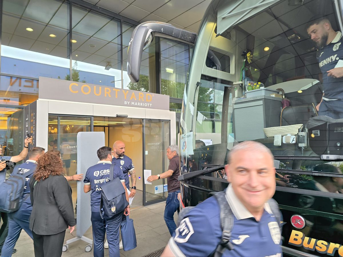 Exces de zel și tensiuni la sosirea echipei naționale a României la Viena » De ce era să escaladeze situația