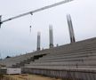 Stadiul lucrărilor la stadionul „Eroii Timișoarei” / FOTO: Cristi Preda (Gazeta Sporturilor)