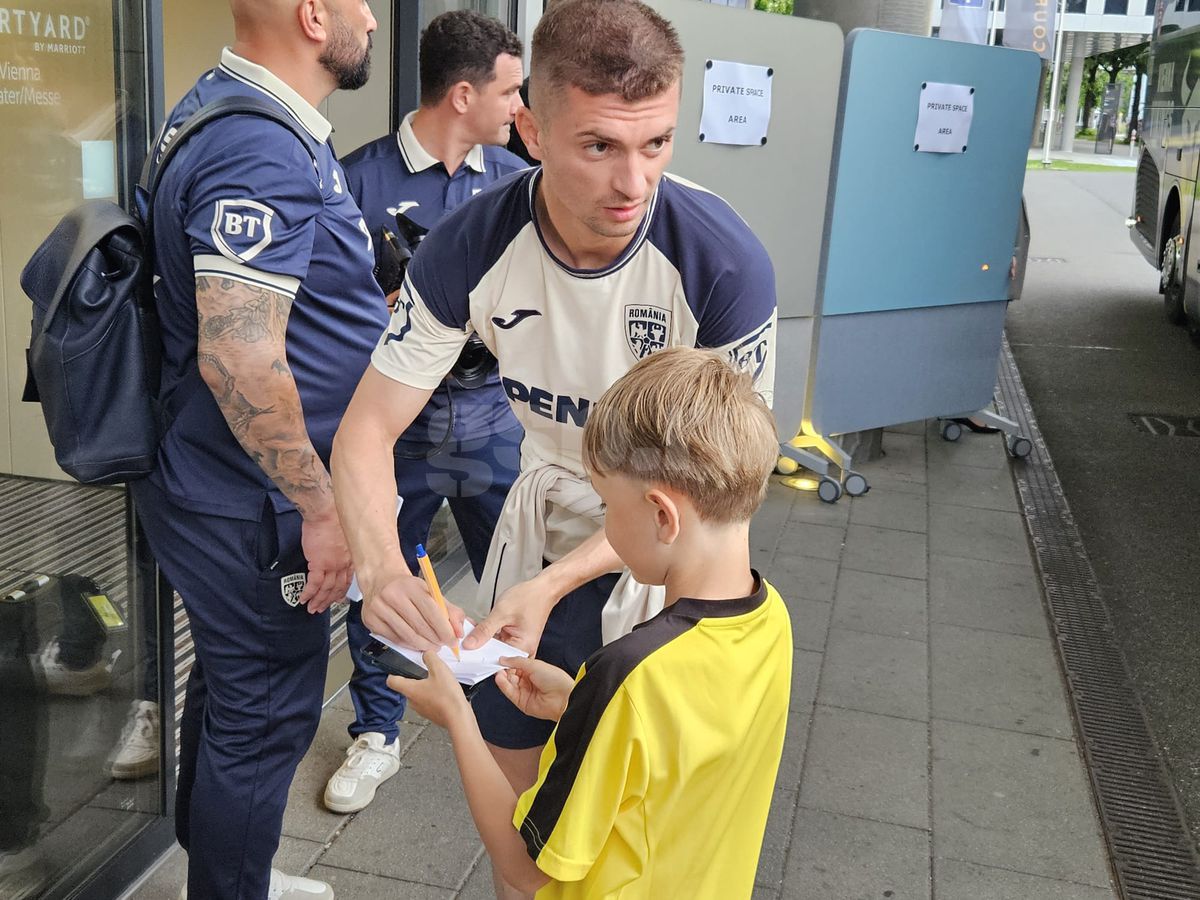 Exces de zel și tensiuni la sosirea echipei naționale a României la Viena » De ce era să escaladeze situația