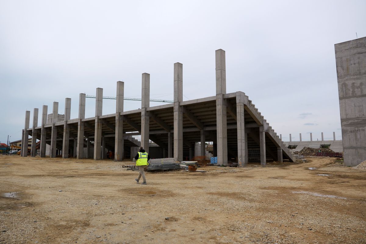 Vizită GSP pe stadionul „Eroii Timișoarei” - mai 2025