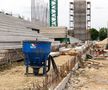 Stadiul lucrărilor la stadionul „Eroii Timișoarei” / FOTO: Cristi Preda (Gazeta Sporturilor)