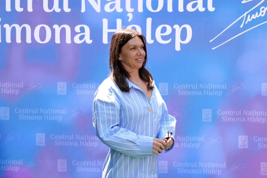 Simona Halep (33 de ani) s-a aflat la conferința de presă la care Centrul Național de Tenis i-a preluat numele.