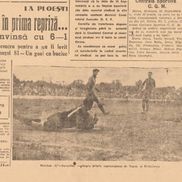 Meciul de debut al lui Fekete în prima divizie