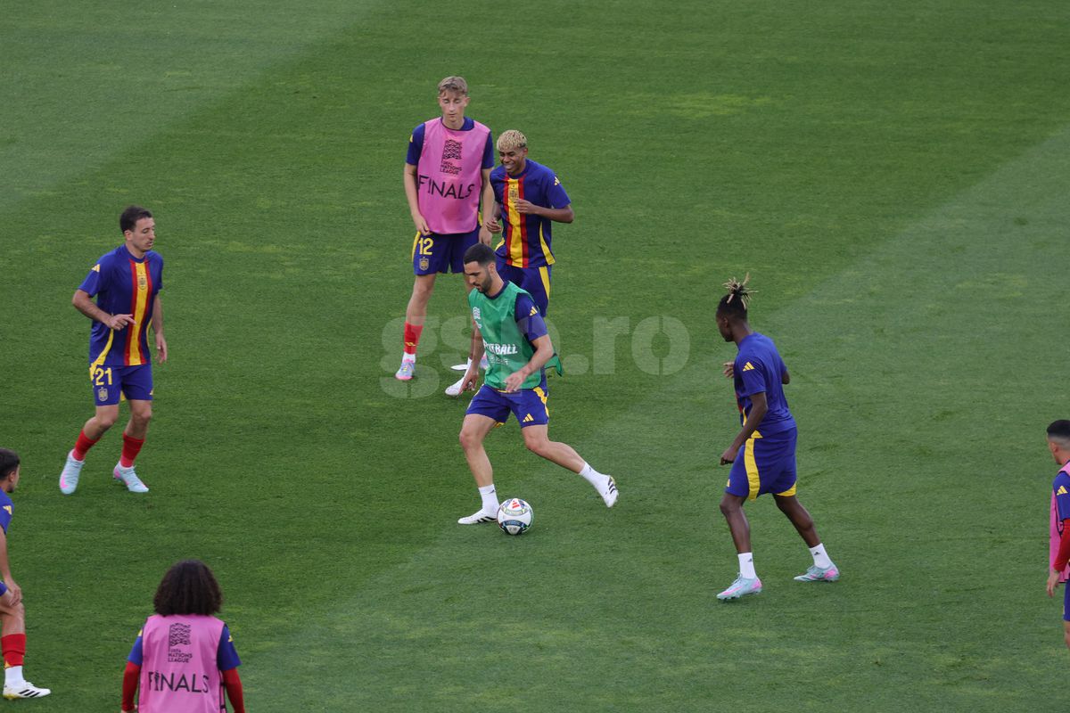 Spania - Franta / inainte de meci