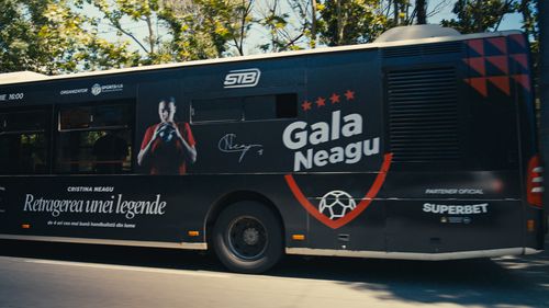 FOTO Autobuz special pentru meciul de retragere al Cristinei Neagu: pe ce traseu va circula linia 8