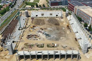 Austeritate? Nu și aici! Gazeta a intrat pe șantierul stadionului din România unde lucrările avansează într-un ritm-fulger: „Am trecut de jumătate”