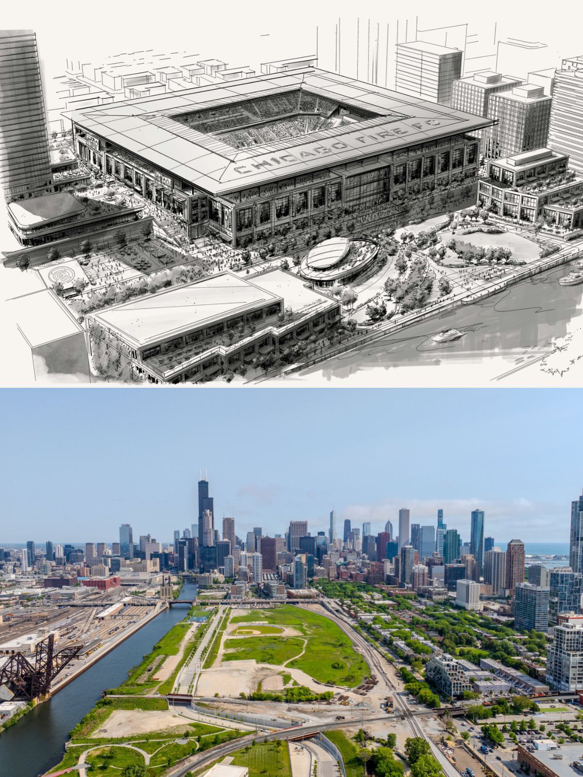 Stadionul Chicago Fire / foto: X