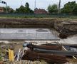 Stadiul lucrărilor la stadionul „Eroii Timișoarei” / FOTO: Cristi Preda (Gazeta Sporturilor)