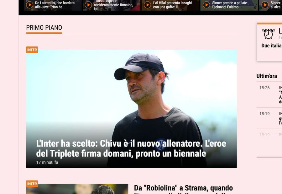 E gata! „Cristi Chivu e noul antrenor al lui Inter. Vineri semnează” » Gazzetta anunță că s-a făcut MUTAREA ANULUI