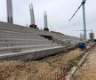 Stadiul lucrărilor la stadionul „Eroii Timișoarei” / FOTO: Cristi Preda (Gazeta Sporturilor)