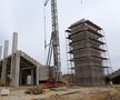 Stadiul lucrărilor la stadionul „Eroii Timișoarei” / FOTO: Cristi Preda (Gazeta Sporturilor)