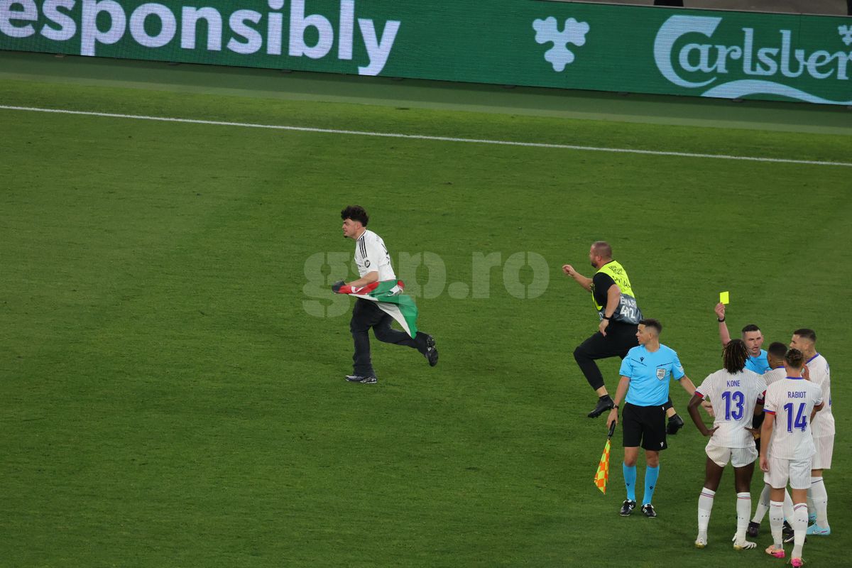 Imaginile pe care UEFA le-ar fi vrut interzise în Spania - Franța » Fotoreporterul GSP a surprins cele mai tari cadre