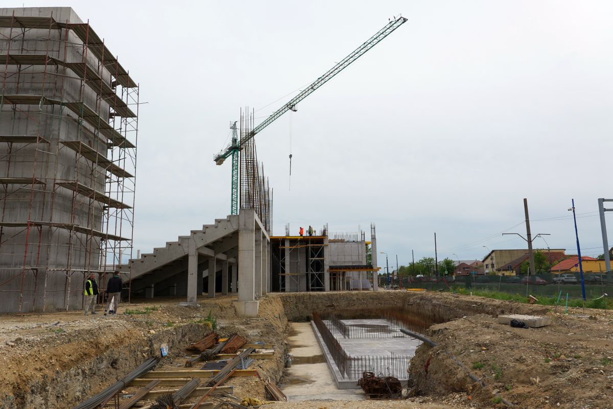 Vizită GSP pe stadionul „Eroii Timișoarei” - mai 2025