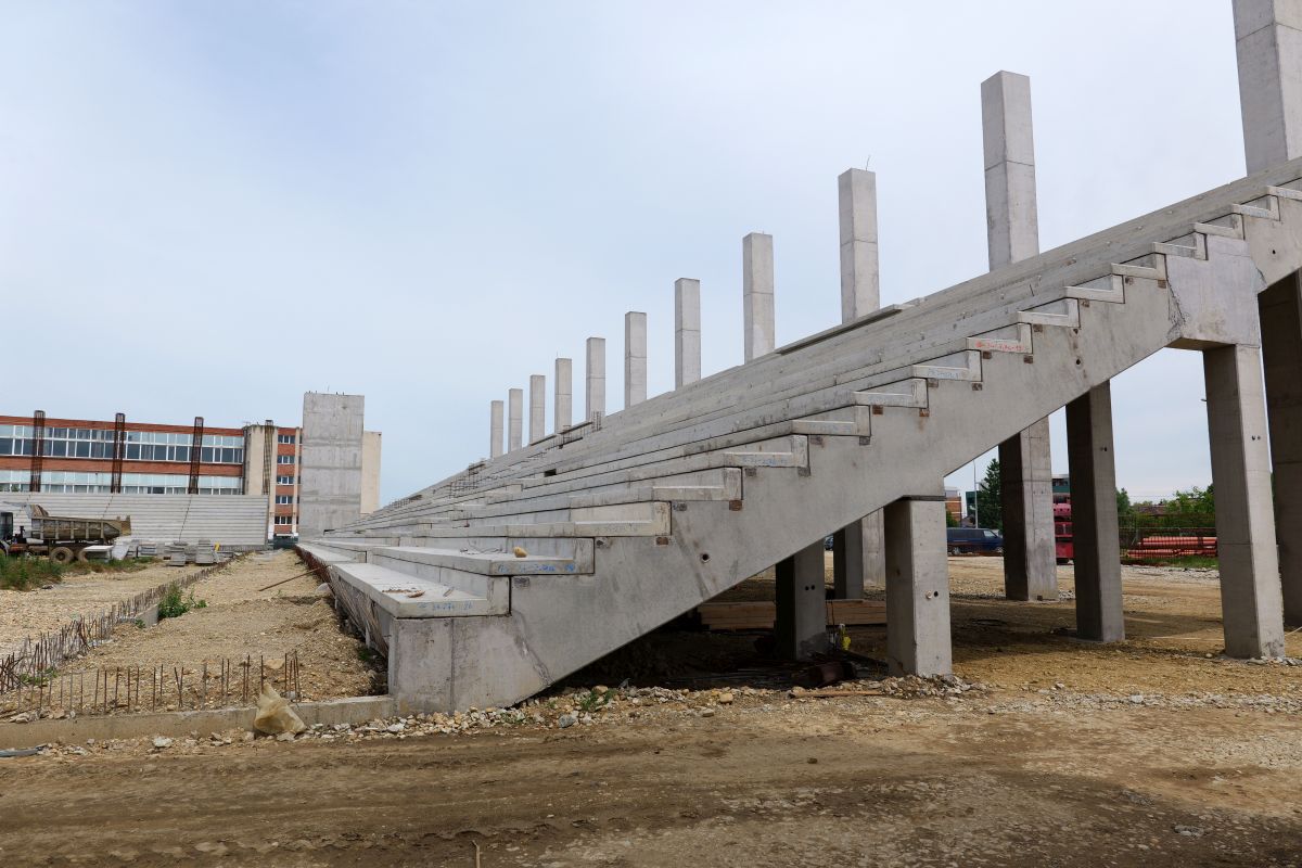 Vizită GSP pe stadionul „Eroii Timișoarei” - mai 2025