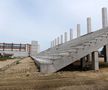 Stadiul lucrărilor la stadionul „Eroii Timișoarei” / FOTO: Cristi Preda (Gazeta Sporturilor)