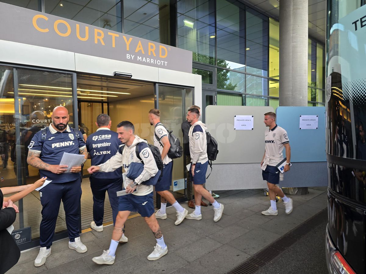 Exces de zel și tensiuni la sosirea echipei naționale a României la Viena » De ce era să escaladeze situația