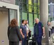 Gino Iorgulescu, sosind la hotelul din Viena unde naționala României e cazată / FOTO: GSP