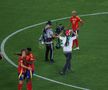 Incidente la finalul meciului Spania - Franța din Liga Națiunilor. Foto: Ionuț Iordache (GSP.RO)