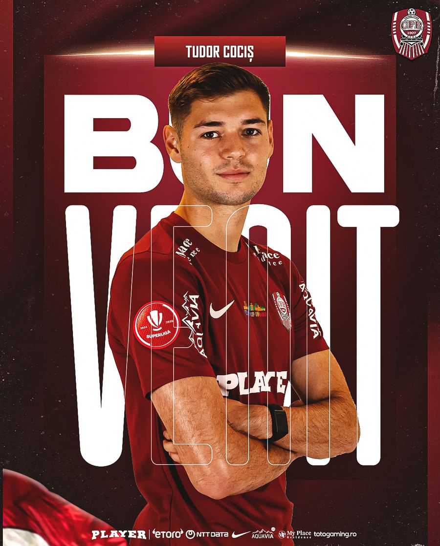 Atacant nou pentru CFR Cluj: „Revine în Gruia”