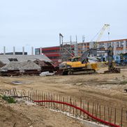 Stadiul lucrărilor la stadionul „Eroii Timișoarei” / FOTO: Cristi Preda (Gazeta Sporturilor)