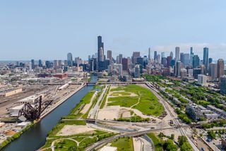 Americanii au dezvăluit planul pentru construirea unui nou stadion printre zgârie-nori, pe malul râului