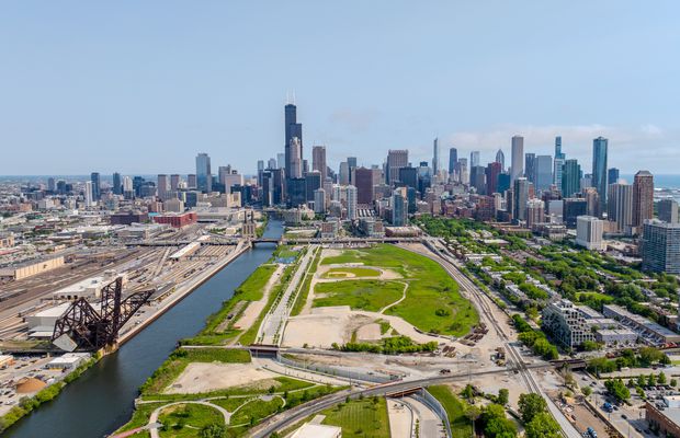 Americanii au dezvăluit planul pentru construirea unui nou stadion printre zgârie-nori, pe malul râului