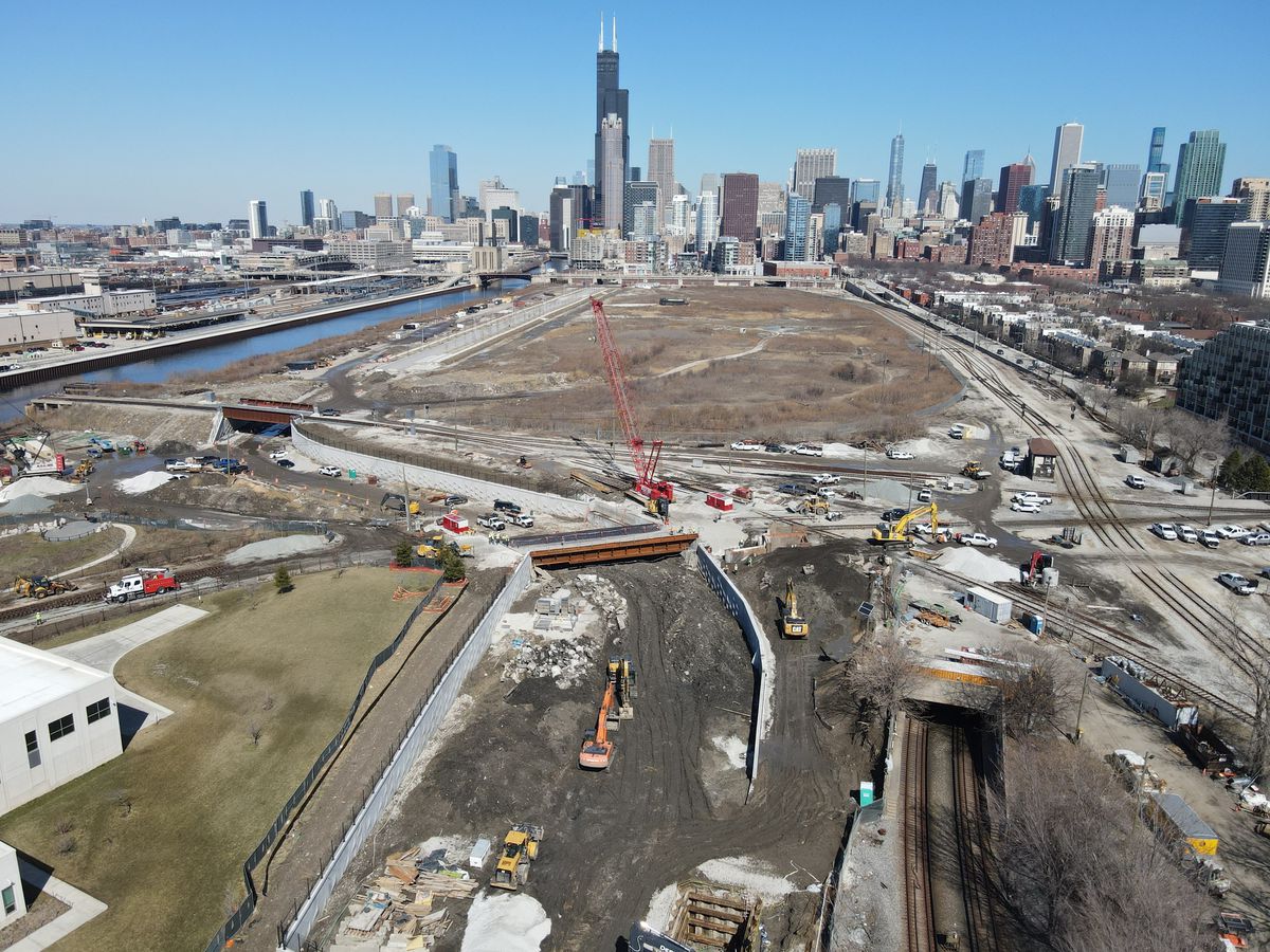 Americanii au dezvăluit planul pentru construirea unui nou stadion printre zgârie-nori, pe malul râului