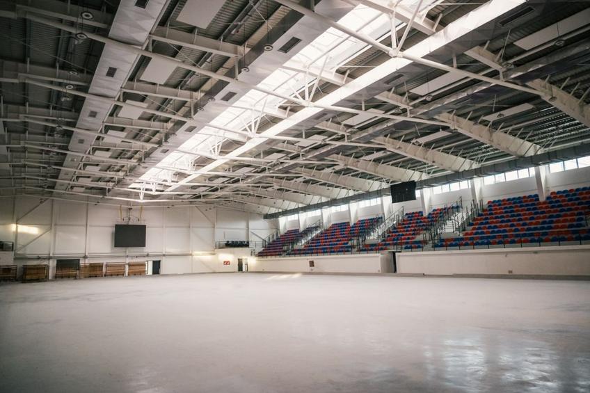 Patinoarul din Târgu Mureș/Foto: Facebook (Attila Cseke)